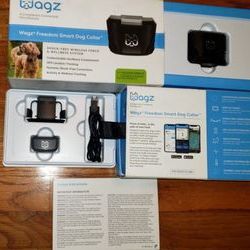 3 Boxes Wagz Freedom Smart Dog Customizable Geo-Fence Collar Plus Boost Freedom Read Description 