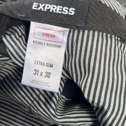 Men's Black Dress Pants Express