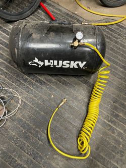 Husky Portable Air Tank Tire Inflator