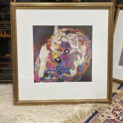 The Virgin By Gustav Klimt 19x19