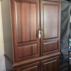 Cherry Wood Armoire