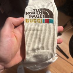 Gucci North Face socks 