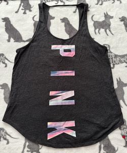 GUC Women’s PINK M Dark Gray Tank