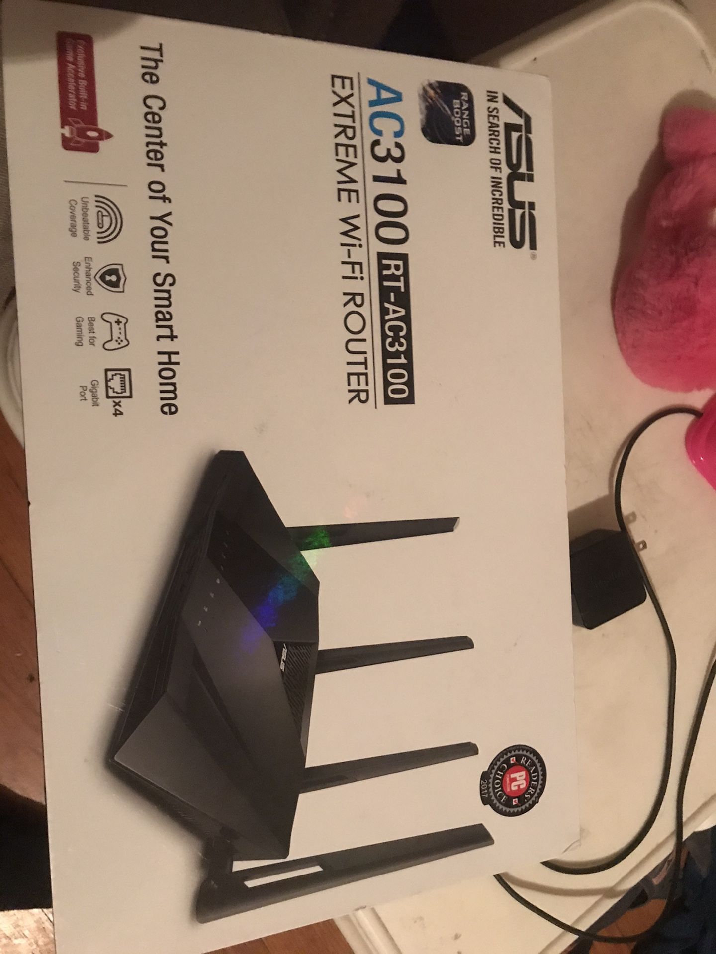 ASUS AC3100Rt Extreme WiFi router