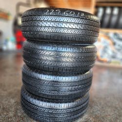 225/60/17 YOKOHAMA X4 USED LIKE NEW