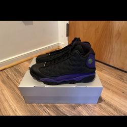 Retro 13 Court Purple Ds Sz9.5