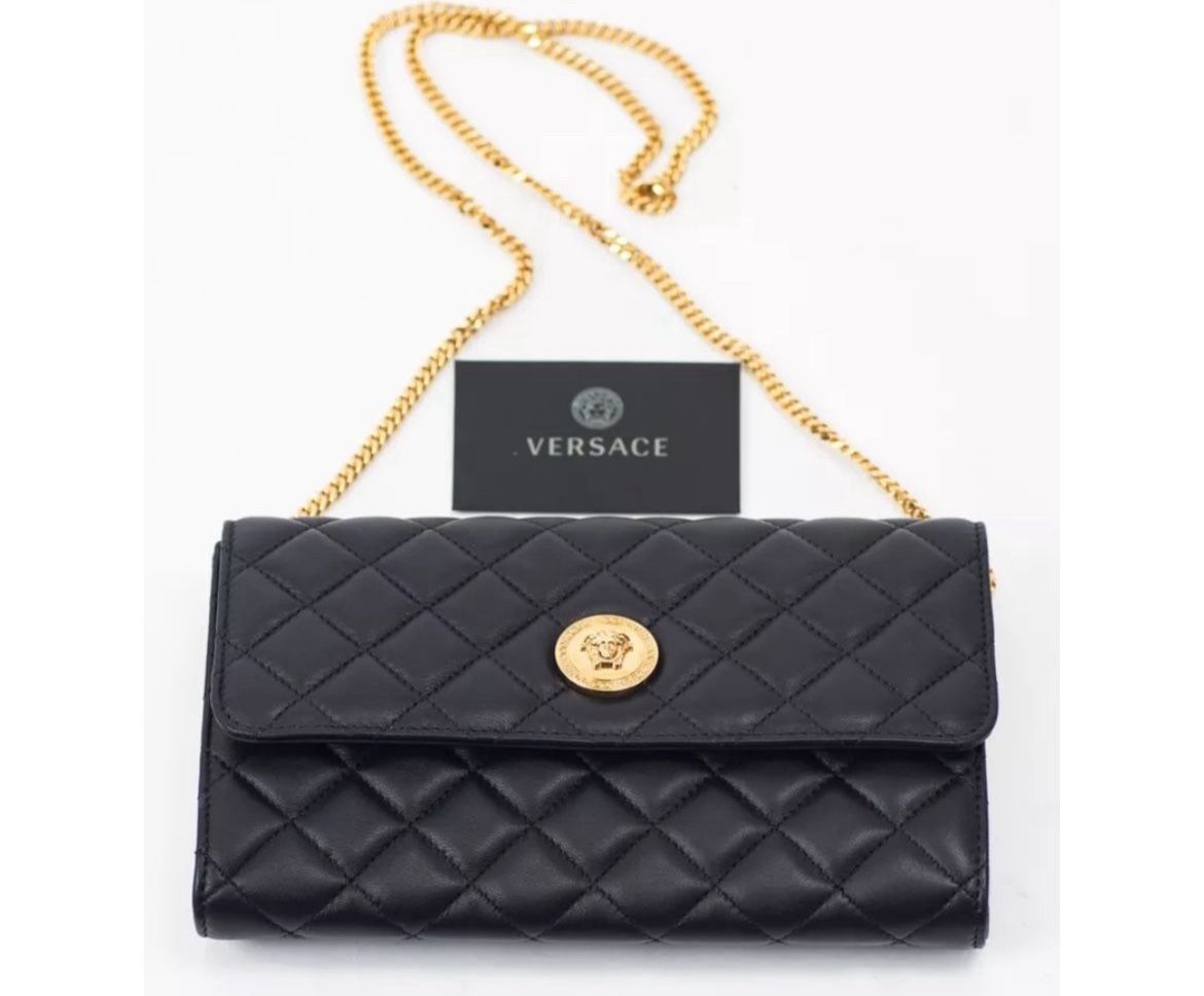 Versace Clutch Real Brand New Documents And Dust Bag 