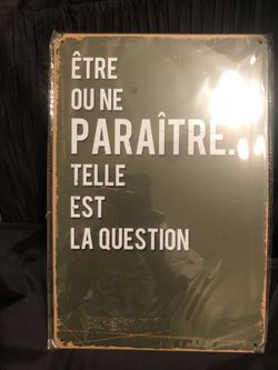 To Be Or Not To Be That Is The Question Q Etre Ou Ne Pas Etre Telle Est La Question Citation Tiree De La Piece Hamlet De Shakespeare For Sale