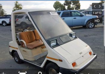1986 SUN CLASSIC GOLF CART (RARE)