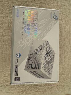 ROG Strix 1000w platinum white edition PSU