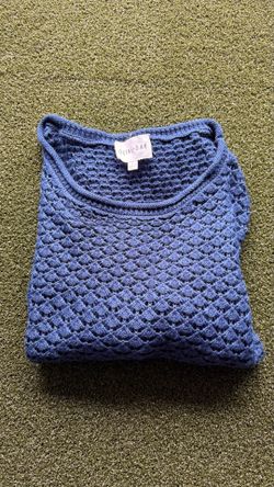 Knitted cropped long sleeve off the shoulder
