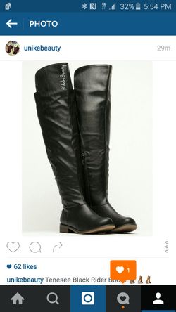 Black boots