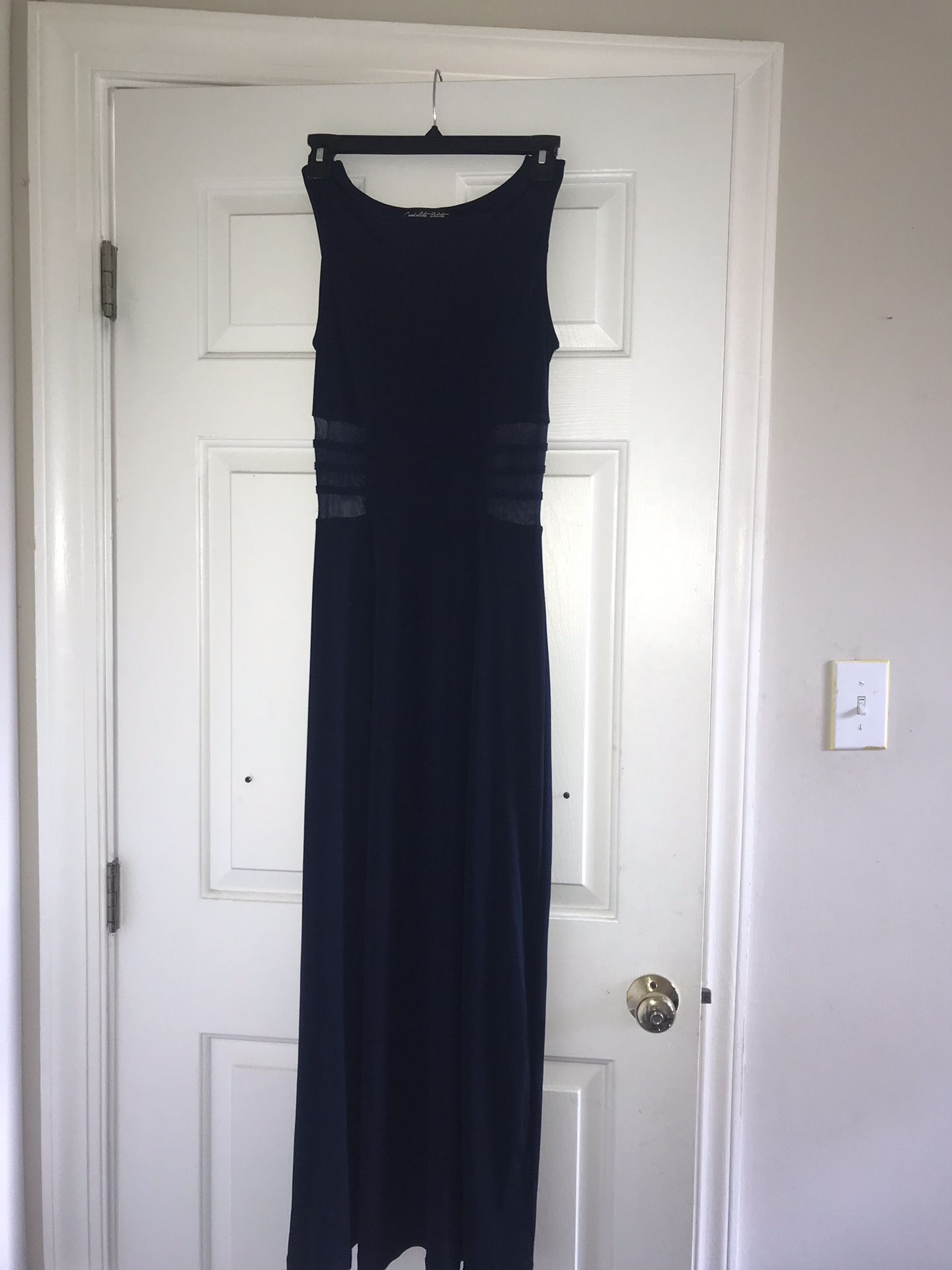 Navy Blue Prom Dress