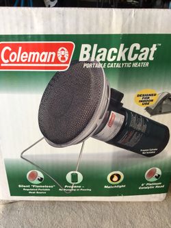 Coleman Black Cat Portable Propane Heater for Sale in Sherwood, OR - OfferUp