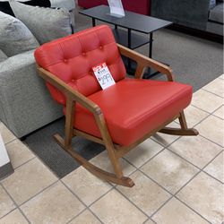 Red Rocker Chair