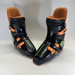 Vintage Salomon 83 EXP Flex Ski Boots Size 345 (340-45) Black Made in France