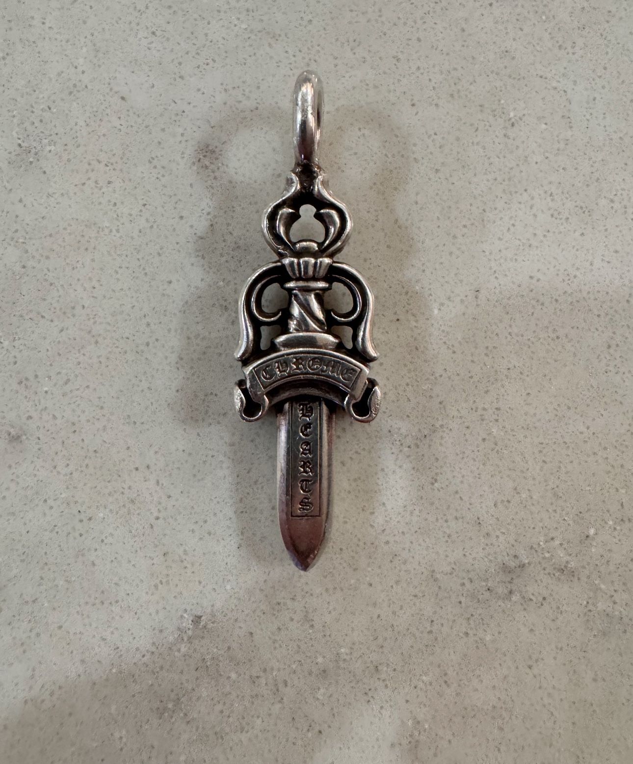 Chrome Hearts Double Dagger Pendant