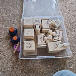 Paper Cut Out Stamps