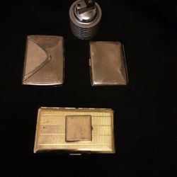 Cigarette Cases And Lighter