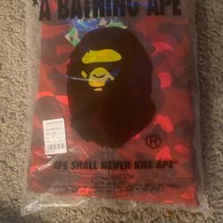 Red Bape Hoodies