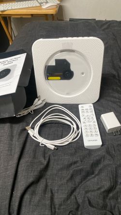 Desktop CD Player With Speakers 