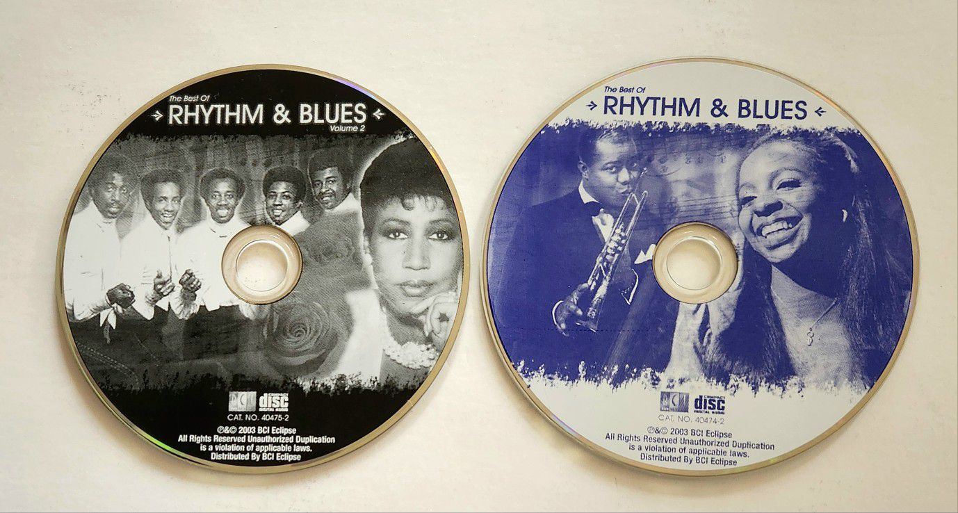 Rhyrhm & Blues CD's  (2) Disc Set