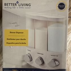 New - Better Living Soap Dispenser Trio