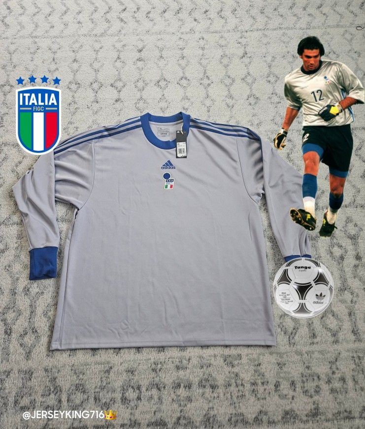 Adidas Italy Icon Goalkeeper 1990s Remake Jersey