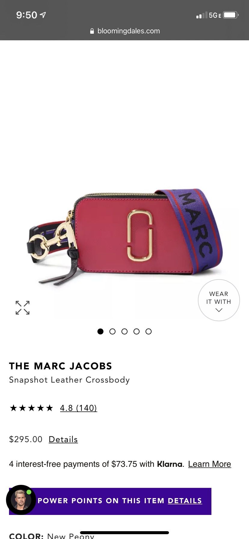 Marc Jacobs Snapshot Bag