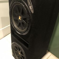 BooomBoom 12” Subwoofers Kickers 