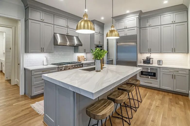 Kitchen Cabinet Material Packages with Free Faucet