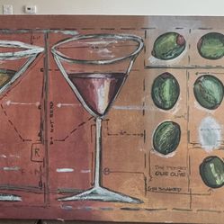 Kitchen art work frame