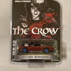 Greenlight Hollywood Collectible 2024 (CHASE) The Crow 1973 Ford Thunderbird