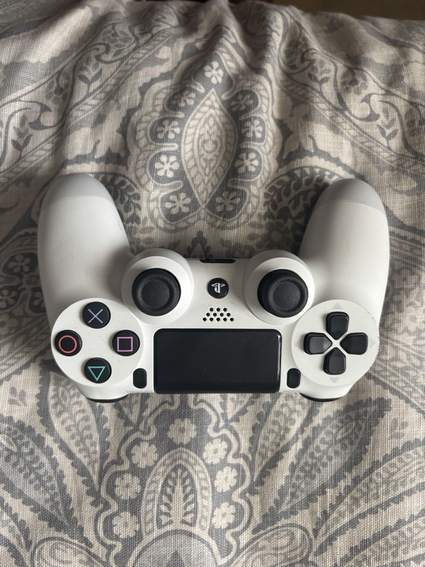White PS4 Controller
