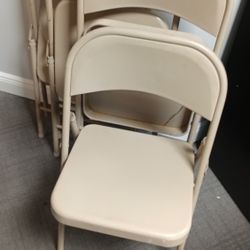 4 CHAIRS READY TO GO,METAL CHAIRS 