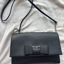 Kate Spade Robinson Street Zanni black leather crossbody bag