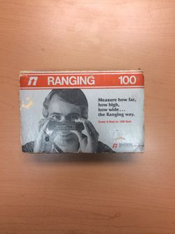 Vintage Ranging Measuring System!!!