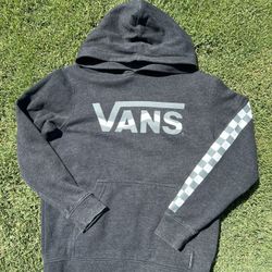 Kids Grey Vans Hoodie Size 9/10!