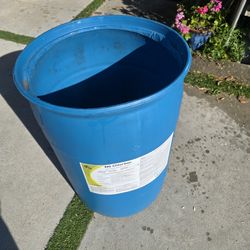 25 Gal Barrel opened for recycling or storage