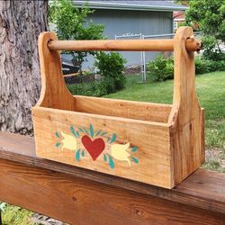 Handcrafted Wooden Toolbox