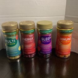 Nature’s Bounty Multi Energy Sleep And Immune Jelly Beans $25 Each 