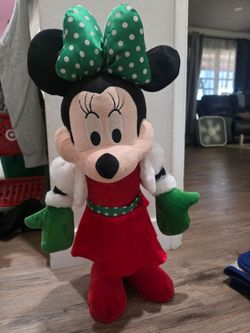 Christmas Minnie mouse
