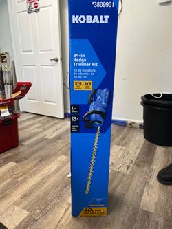 Kobalt Gen4 40-volt 24-in Battery Hedge Trimmer 2.0 Ah Battery/Charger Included