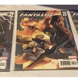 🔥3 COMICS !Ultimate Fantastic Four #27,28,29 PRESIDENT THOR 1-3. Ready To Ship!