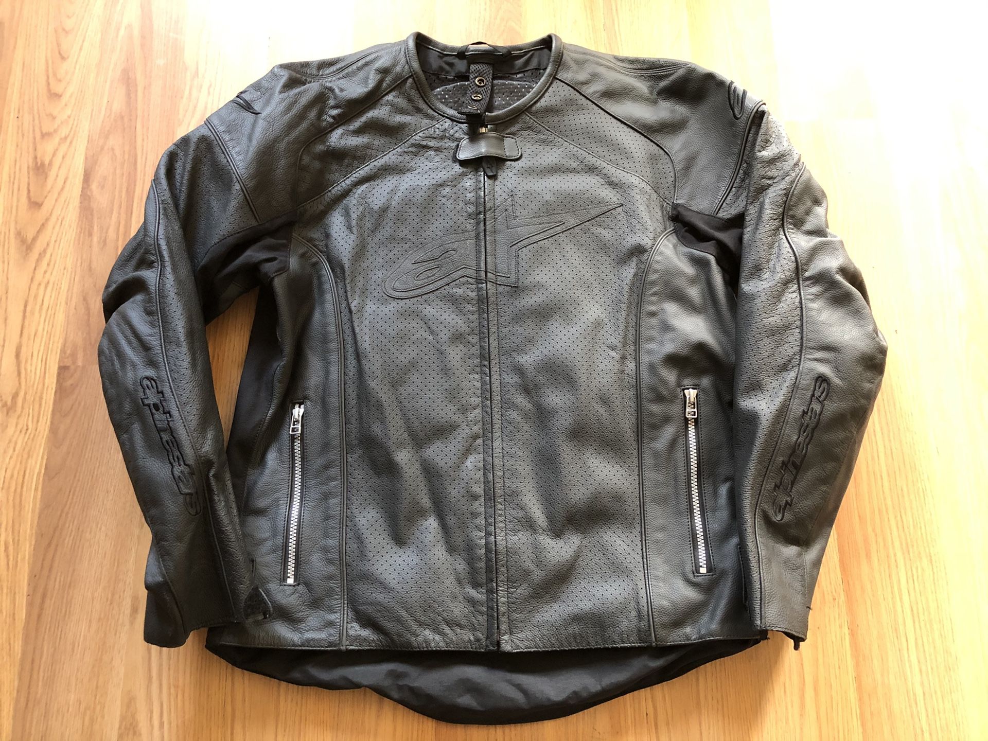 ALPINESTARS TZ-1 Reload Leather Jacket (Size 42)