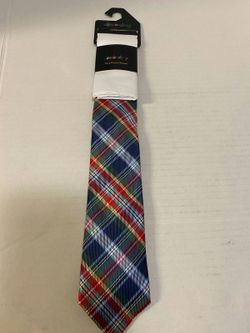 New Tie & Pocket Square Handkerchief set