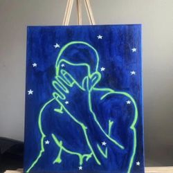 Frank Ocean Canvas Painting 