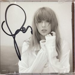 Taylor Swift Signed CD The Tortured Poets Department TTPD