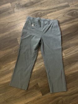 Alfani Heather Gray Slacks Size 8P