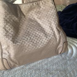 Coach White Designer Bag 